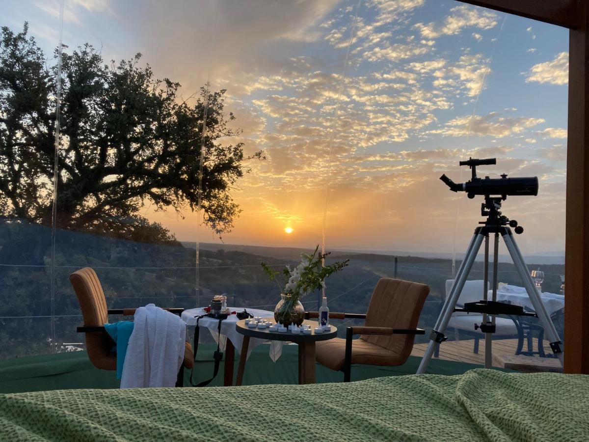 Eco-Lodge En La Reserva Privada Campanarios De Azaba - Proyecto De Conservacion Espeja Dış mekan fotoğraf