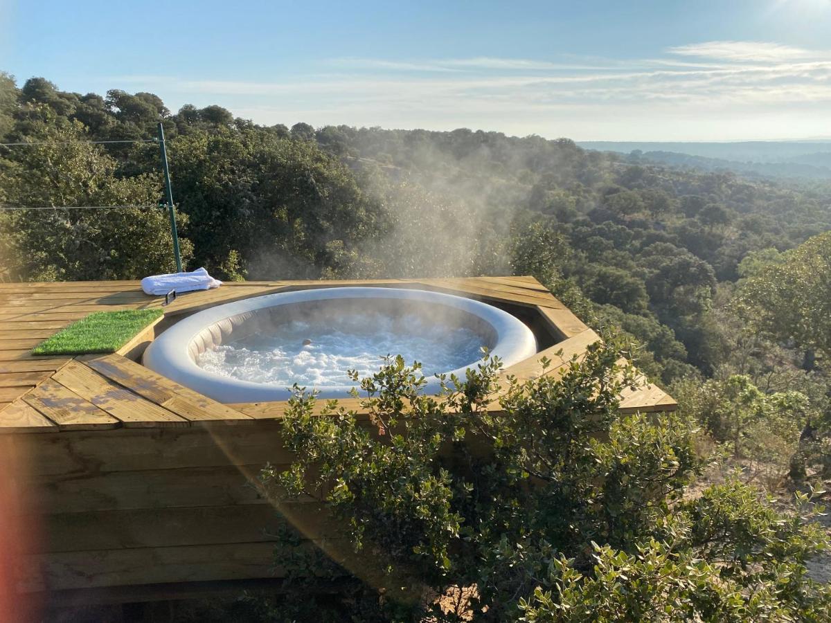 Eco-Lodge En La Reserva Privada Campanarios De Azaba - Proyecto De Conservacion Espeja Dış mekan fotoğraf