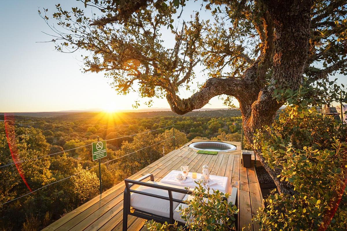 Eco-Lodge En La Reserva Privada Campanarios De Azaba - Proyecto De Conservacion Espeja Dış mekan fotoğraf